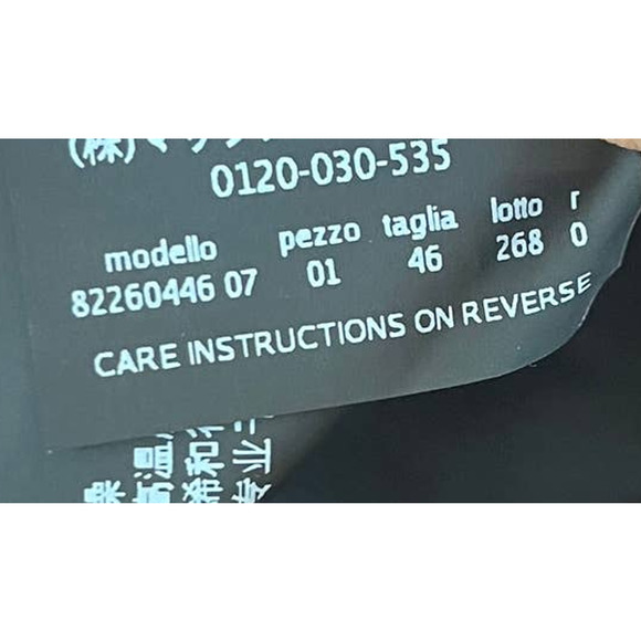 Max Mara Pianoforte Dress Gown Black One Shoulder Draped Sleeve US12 Full Length - Picture 10 of 10